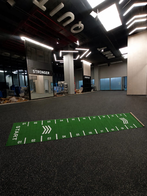Powerful Gym Astro Turf – Green + White | SZ 1010