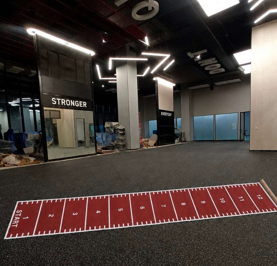 Powerful Gym Astro Turf – Terracotta + White | SZ 1004